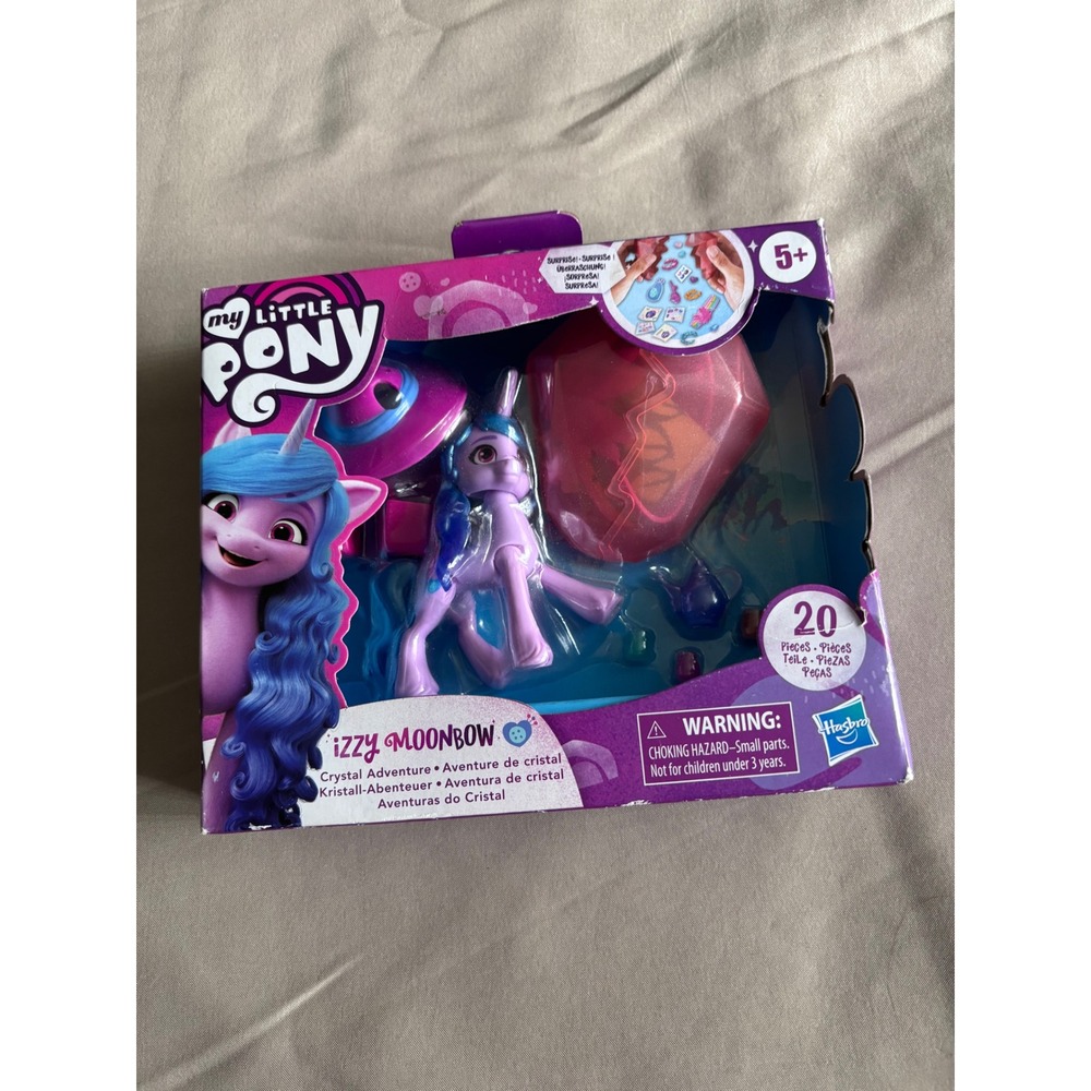 My Little Pony Crystal Adventure Izzy Moonbow 3 Inch Figure  Hasbro F3542